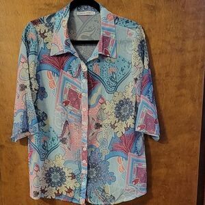 Ladies Misslook Paisley Blouse